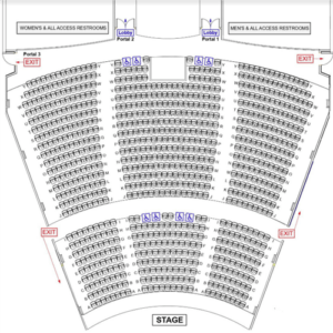 Seating chart - The Madison Center for the Arts